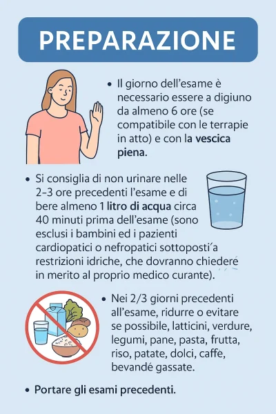 Preparazione Esame Ecografia Addominale