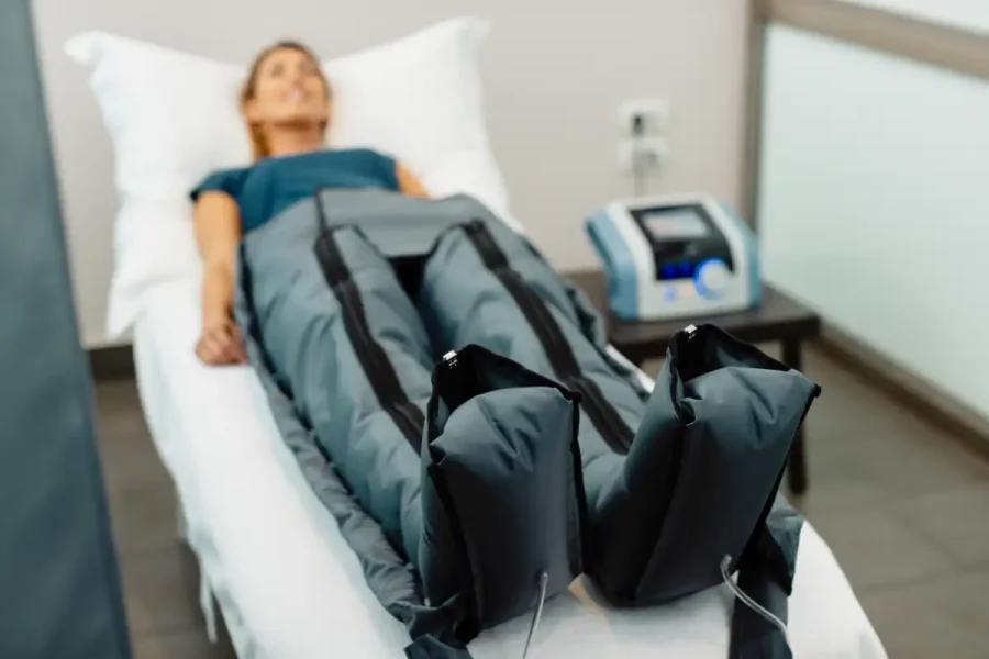 pressoterapia per curare linfedema