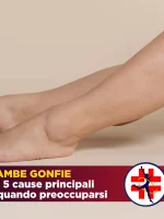 Gambe gonfie: Le 5 cause principali